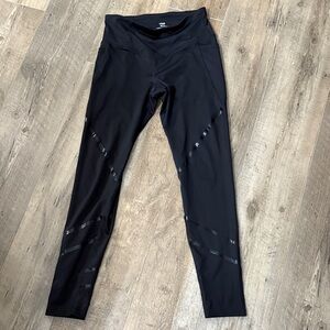 Fila Black Sport Leggings